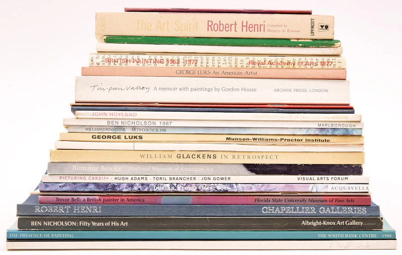 Books and Reference, A Selection of Eighteen Contemporary British Art and Artist Reference Books, 18 books