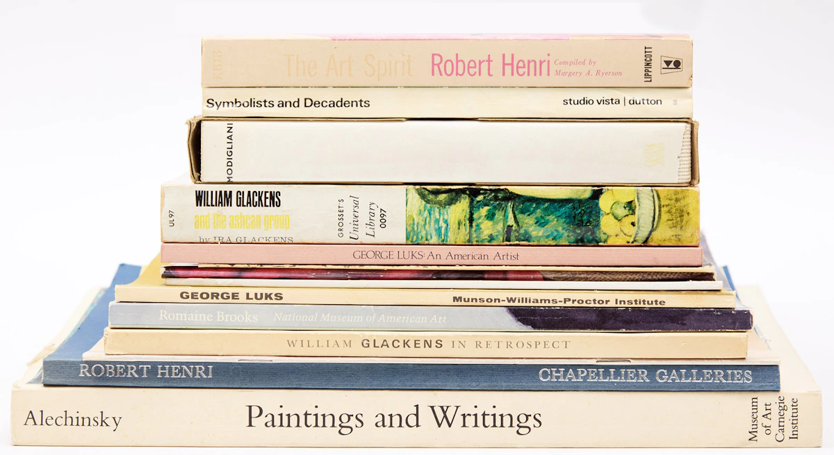 Books and Reference, A Selection of Twelve 20th Century American Art Reference Books, 12 books