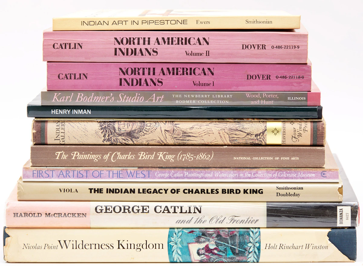 Books and Reference, A Selection of Twelve American Indigenous Art and Artist Reference Books, 12 books