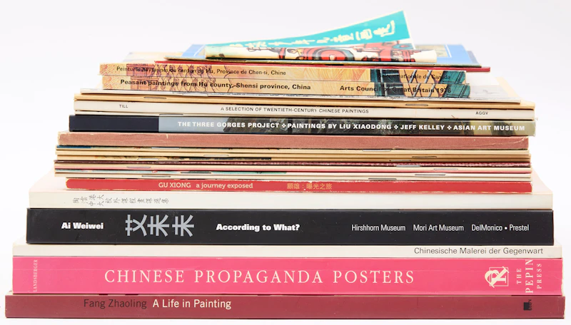 Books and Reference, A Selection of Twenty-Four Chinese Art Reference Books, 24 books