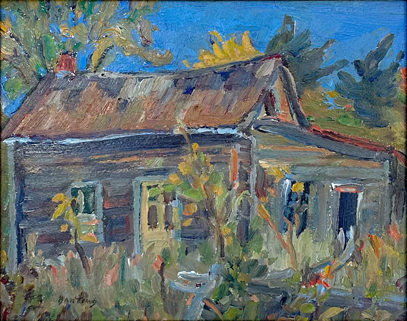 Old House by Frederick Grant Banting