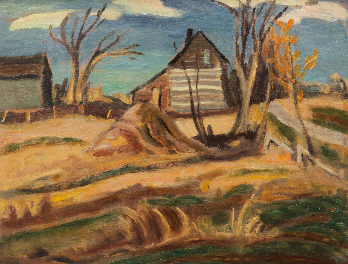 Frederick Grant Banting, Cobalt, oil on board, 1932