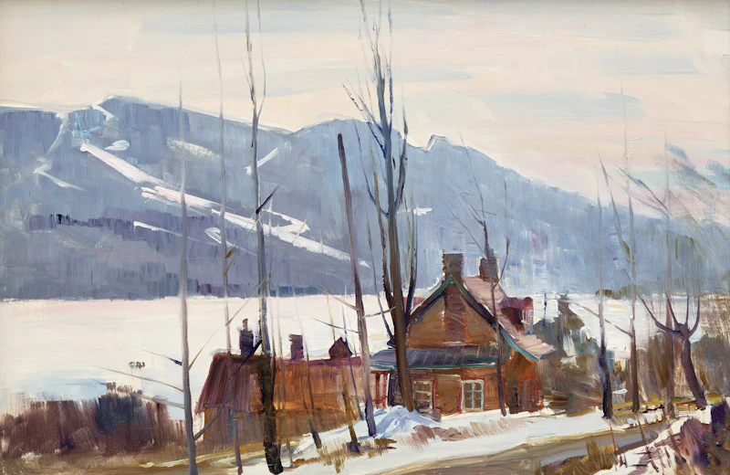 Along the Shores of Lac Tremblant by Bruce Le Dain