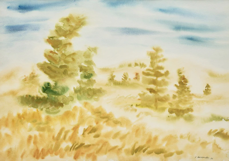 Landscape by Kazuo Nakamura