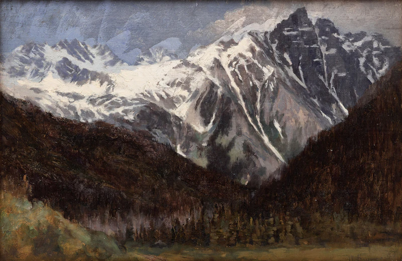 In the Selkirk Range by William Brymner