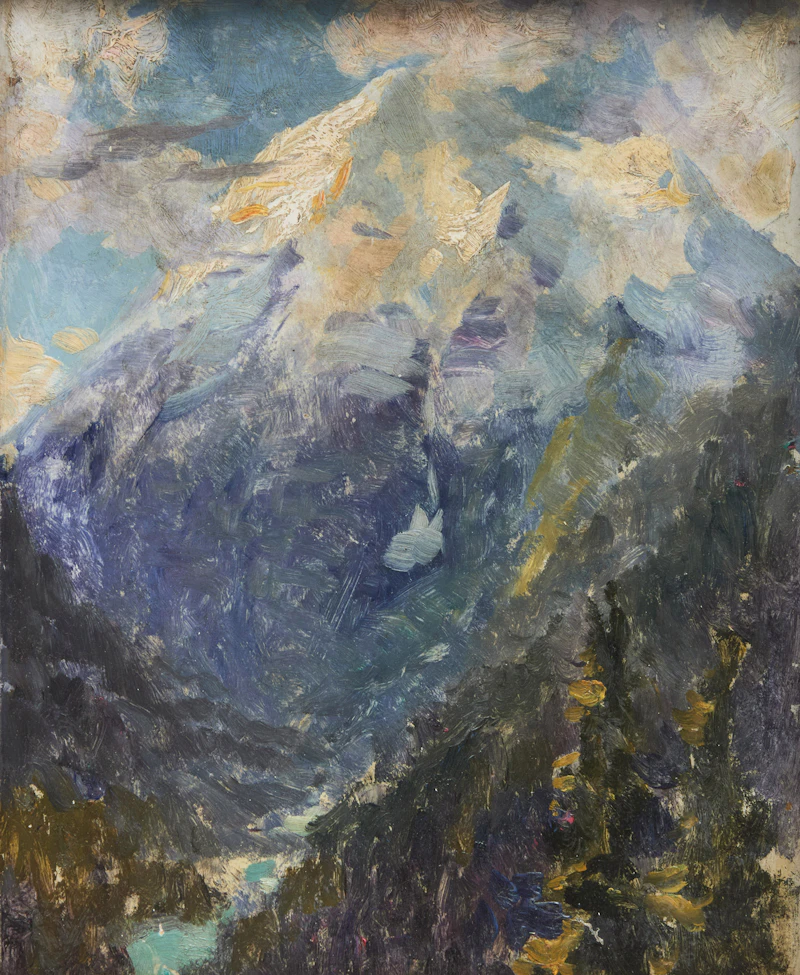 Rocky Mountains by Frederic Marlett Bell-Smith