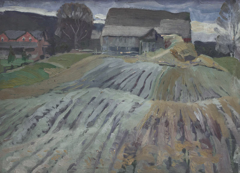 Untitled (Blue Field) by Frederick Alexander Fraser