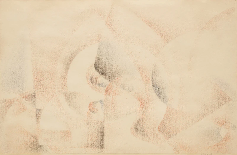 Abstract Composition, 1953 by Lionel LeMoine FitzGerald