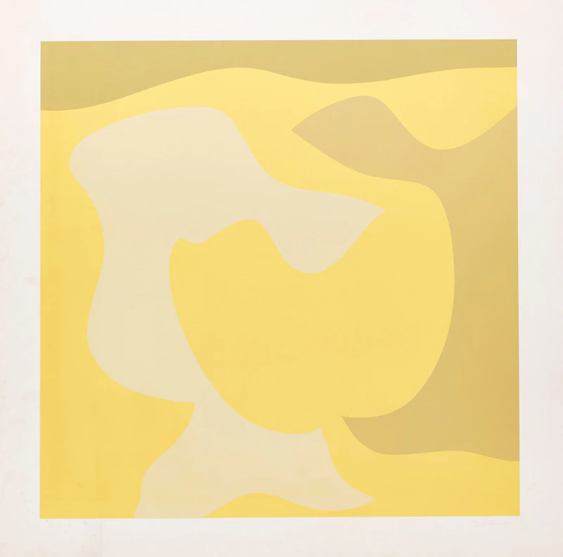 Fernand Leduc, S.G. 12, colour serigraph, 1972 - view 2