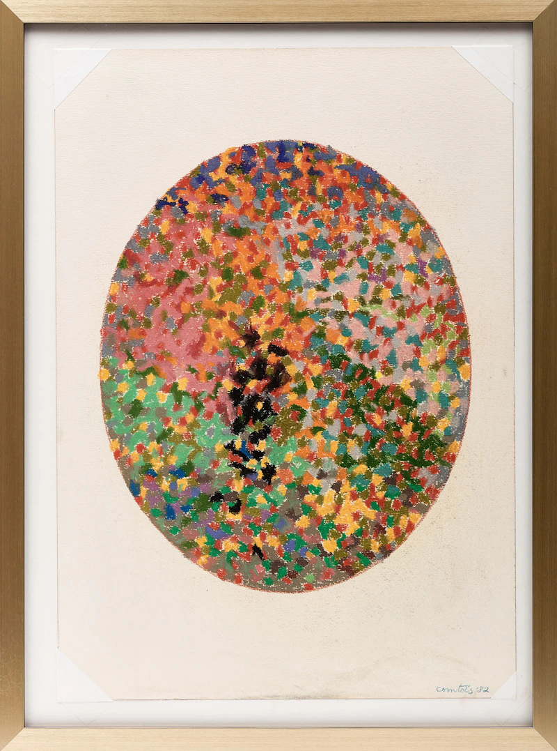 Ulysse Comtois, Sans titre, pastel, 1982 - view 2