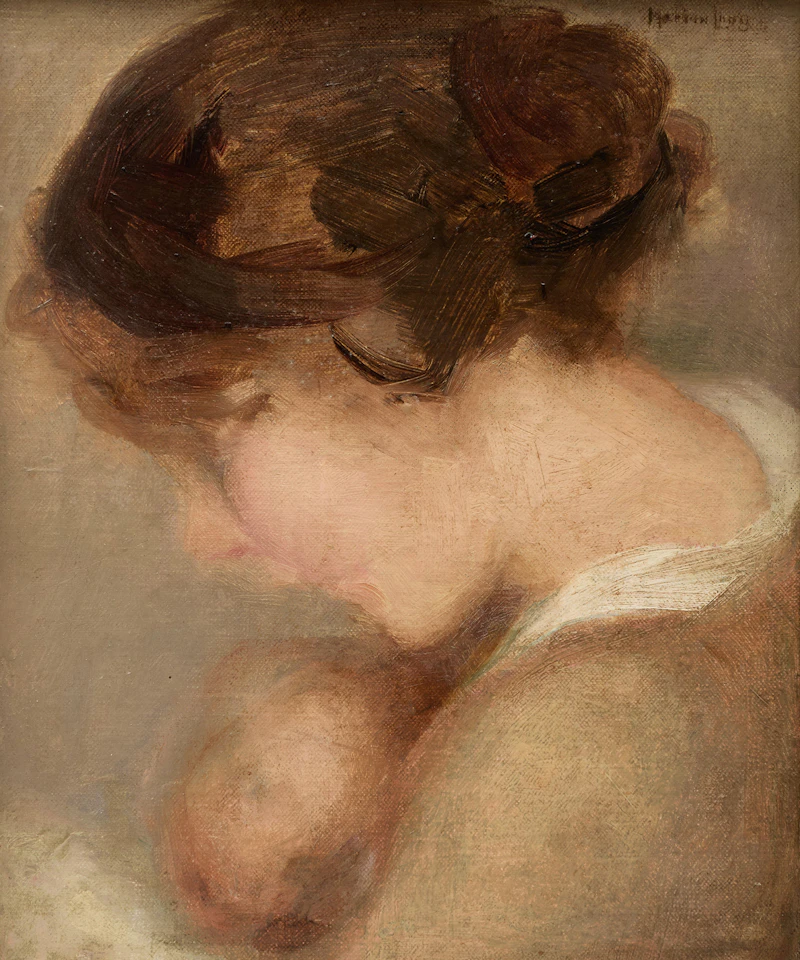 Mother and Child (Maternal Love) by Marion Long