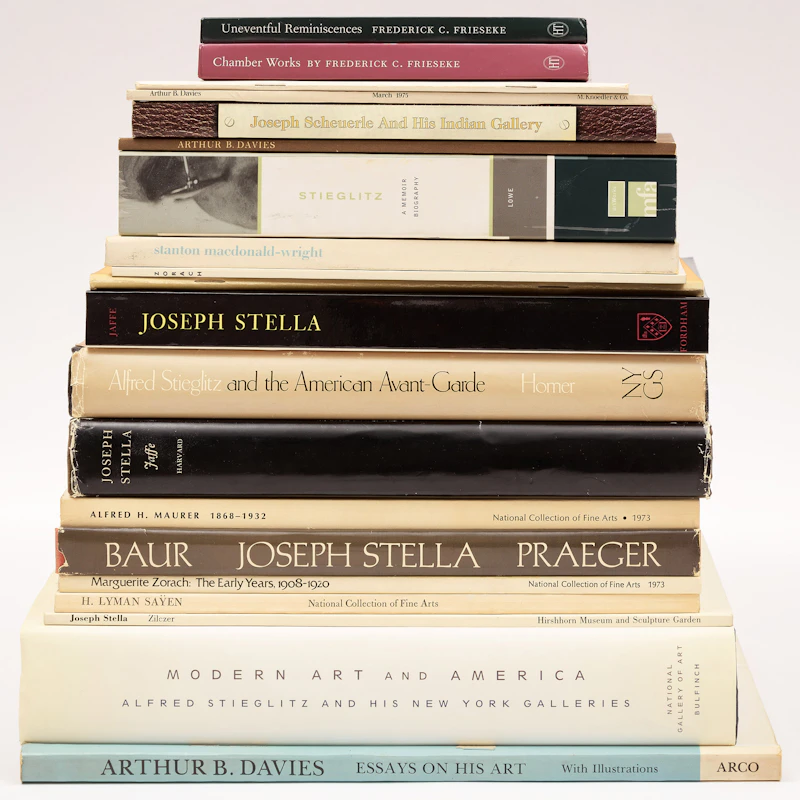 Books and Reference, A Selection of Twenty Biographical Reference Books on American Modern Artists, 20 books