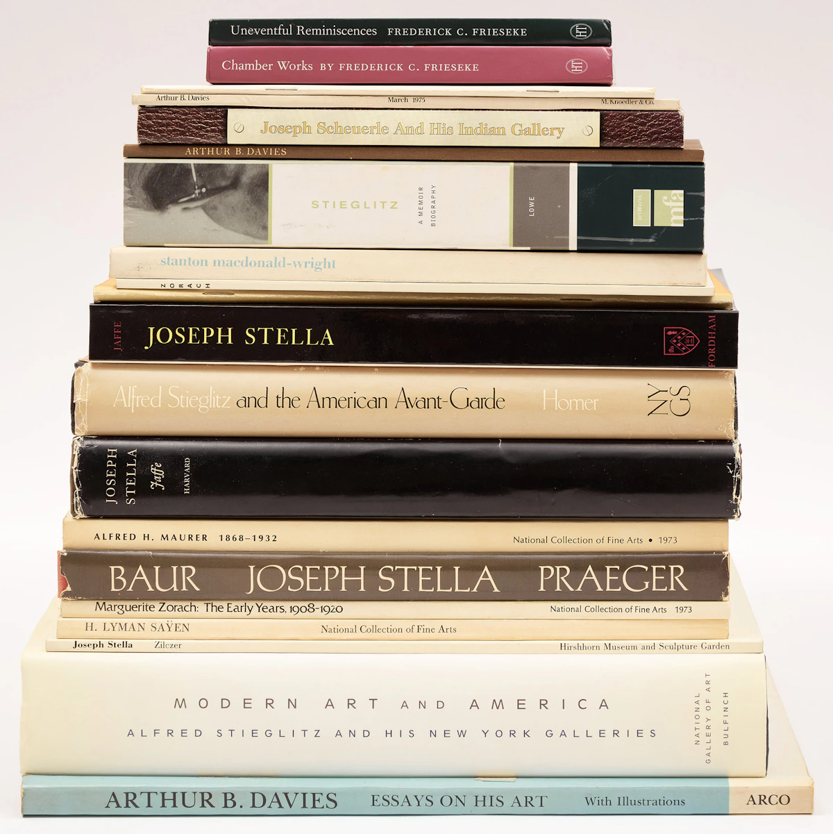Books and Reference, A Selection of Twenty Biographical Reference Books on American Modern Artists, 20 books