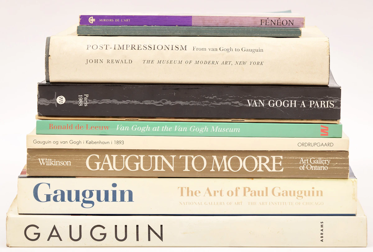 Books and Reference, A Selection of Ten Biographical Reference Books on Impressionist Artists, 10 books
