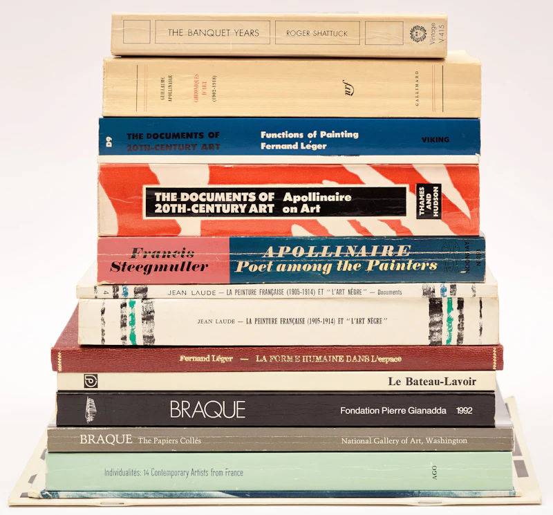 Books and Reference, Selection of Fifteen 20th-Century French Modern Art and Artist Reference Books, 15 books