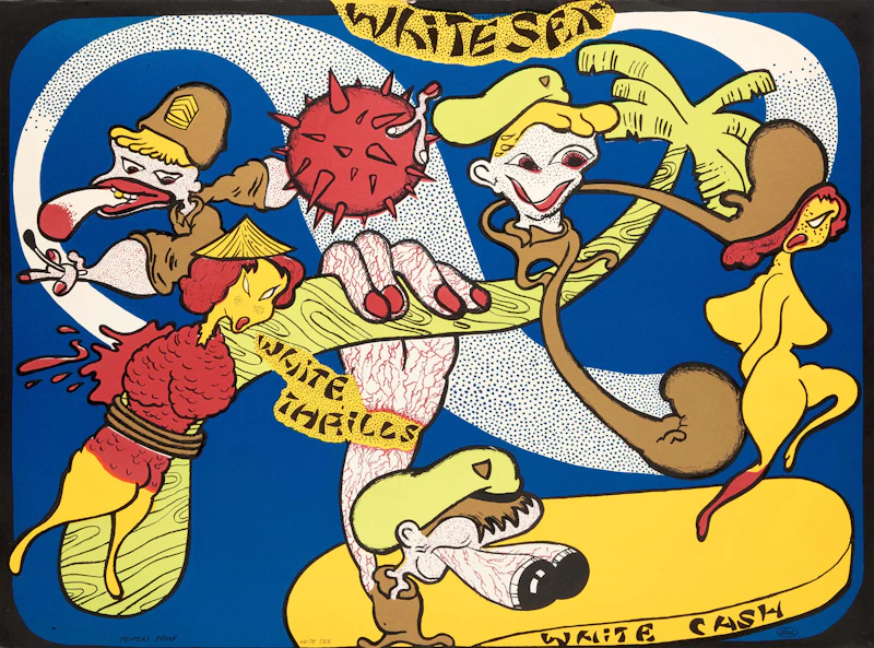 White Sex by Peter Saul