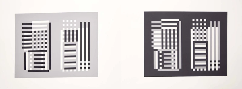 Josef Albers, Formulation: Articulation Vol I & II, colour screenprints, 1972 - view 2