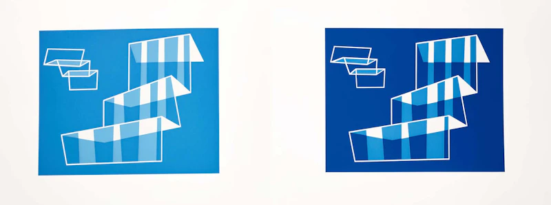 Josef Albers, Formulation: Articulation Vol I & II, colour screenprints, 1972 - view 3