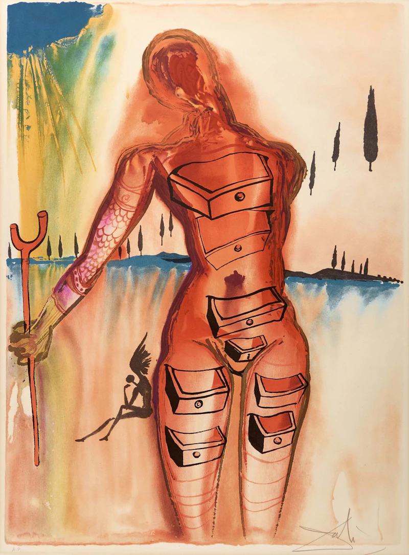 Venus with Drawers (M & L 1284a) by Salvador Dalí
