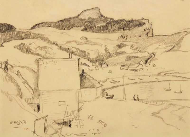 Gaspé, Quebec by Edwin Headley Holgate