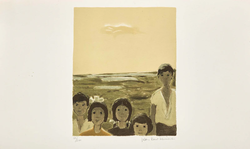 Jean Paul Lemieux, La petite poule d'eau (Incomplete Album), six colour lithographs - view 4