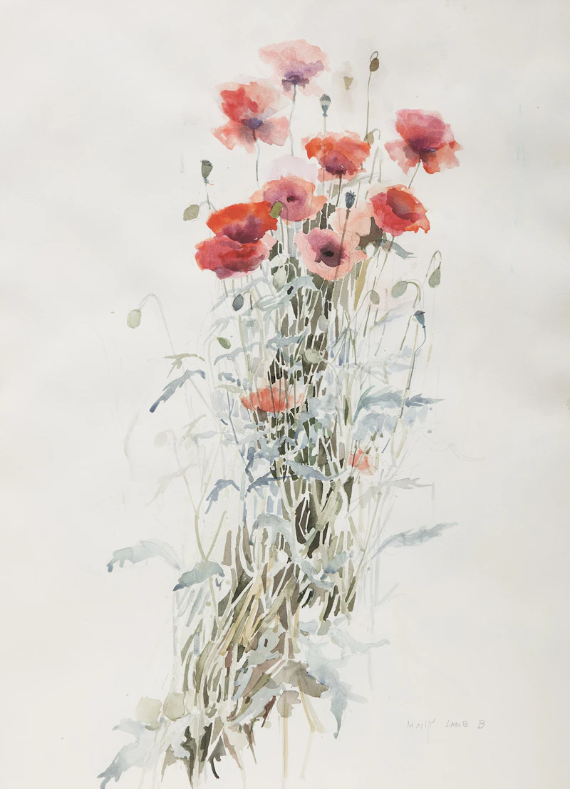 Poppies by Molly Lamb Bobak