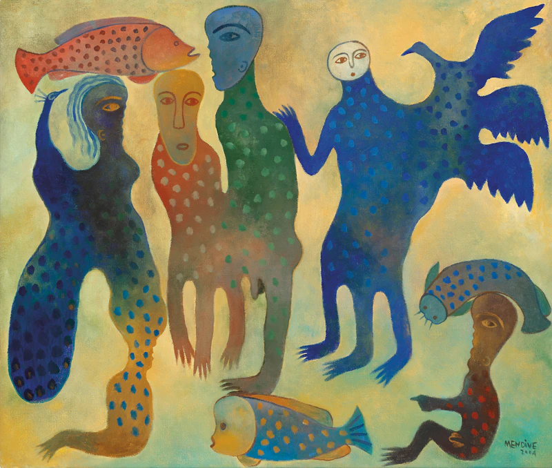 El pez de oshún, 2004 by Manuel Mendive