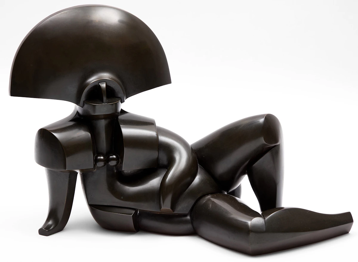 Howard Newman, Giulia, bronze, 1988