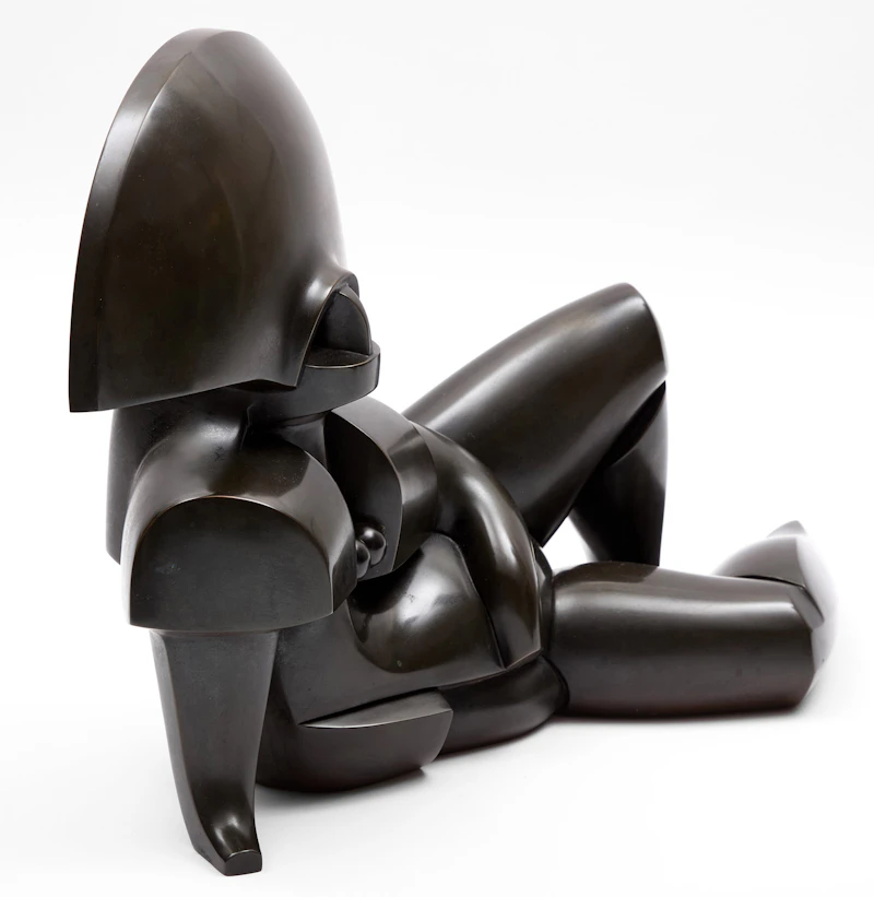 Howard Newman, Giulia, bronze, 1988 - view 3