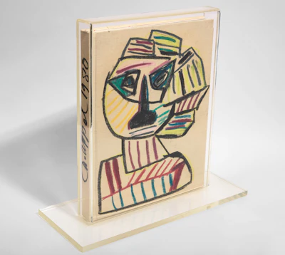 Karel Appel - Untitled (A Boy and His Dog) | Cowley Abbott