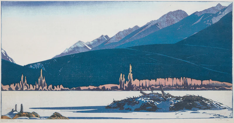 Beaver Lodge, 1944 by Walter Joseph Phillips