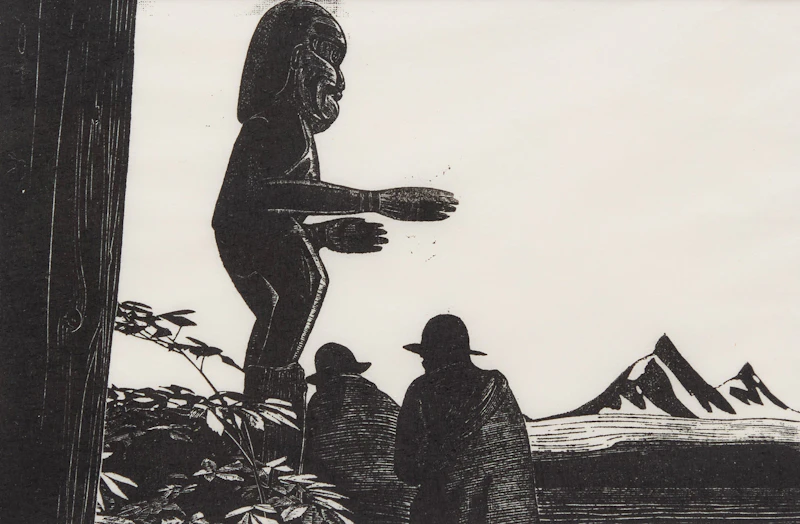 Zunuk, 1932 by Walter Joseph Phillips