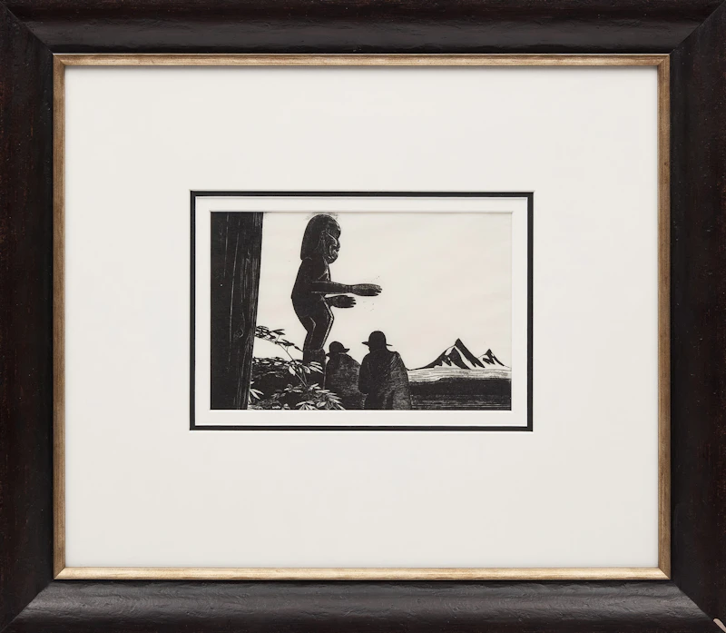 Walter Joseph Phillips, Zunuk, 1932, wood engraving - view 2
