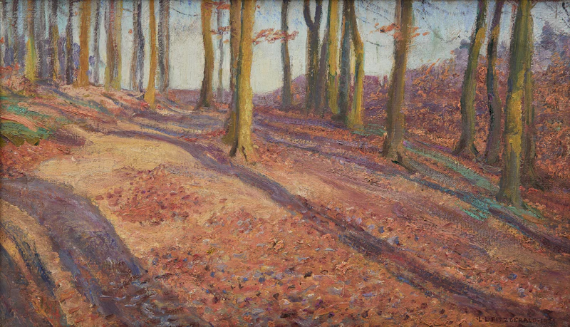 Long Shadows in the Trees, 1921 by Lionel LeMoine FitzGerald