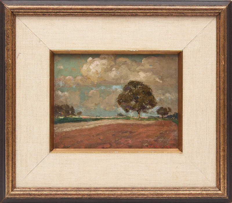 Alexander Young Jackson, Berlin, Ont., oil on board - view 2