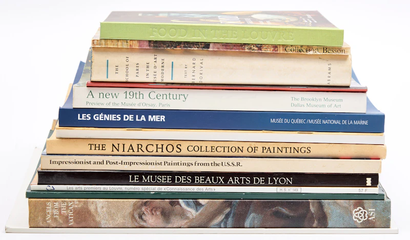 A Selection of Fifteen European Art and Art Reference Books by Books and Reference