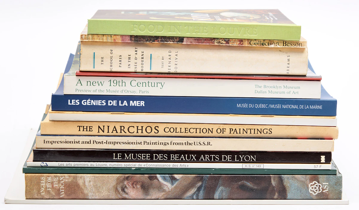 Books and Reference, A Selection of Fifteen European Art and Art Reference Books, 15 books