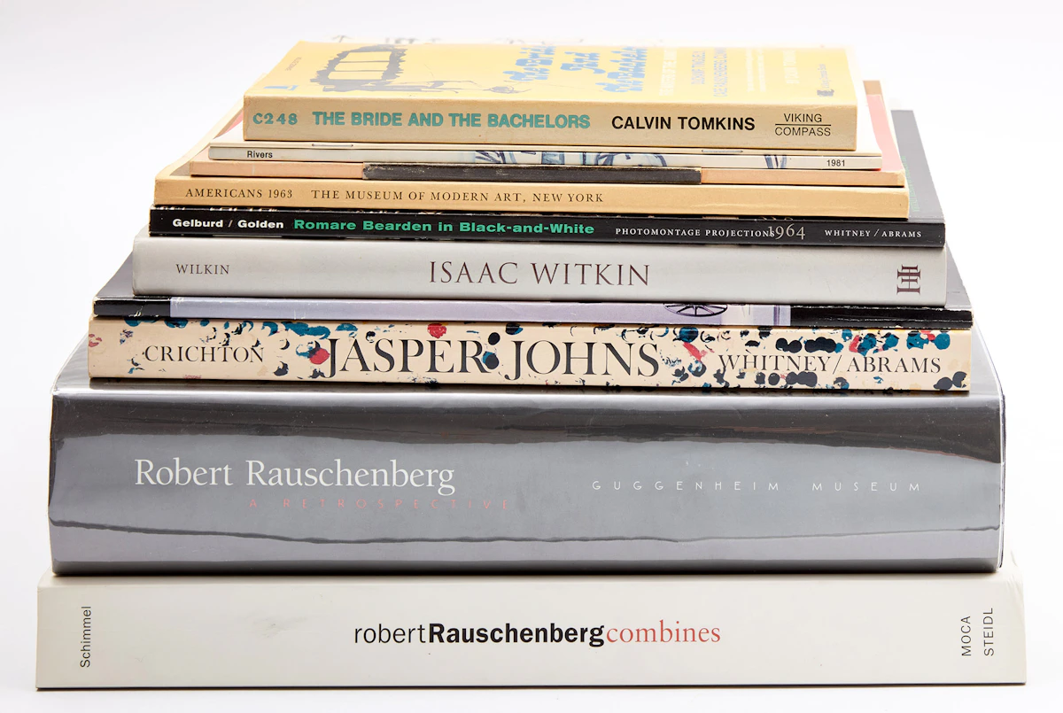 Books and Reference, A Selection of Nine Art and Artist Reference Books on American Contemporary Art and One Pamphlet, 9 books