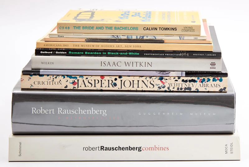 A Selection of Nine Art and Artist Reference Books on American Contemporary Art and One Pamphlet by Books and Reference