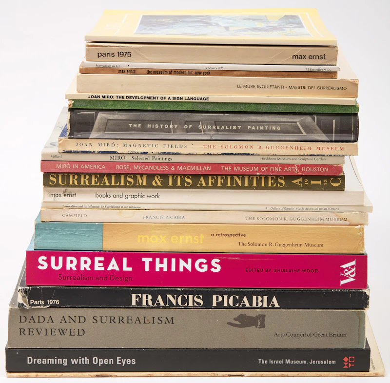 A Selection of Twenty One Books on Surrealism by Books and Reference