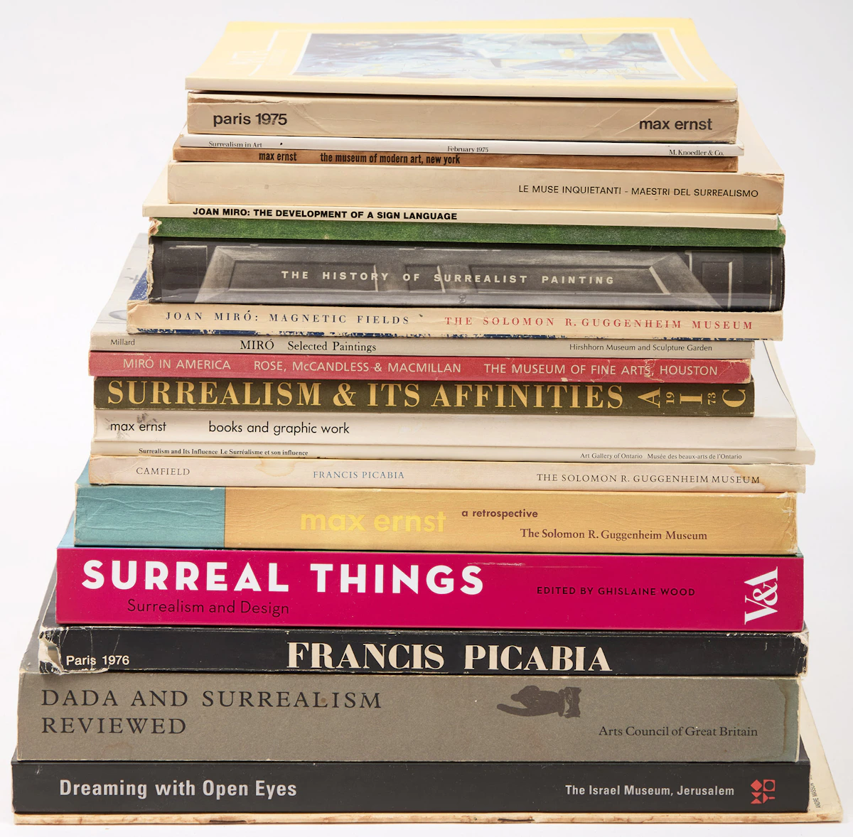 Books and Reference, A Selection of Twenty One Books on Surrealism, 21 books