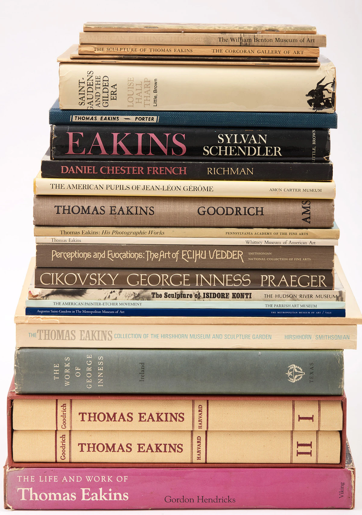 Books and Reference, A Selection of Twenty-Three Books About American Arts, 23 books