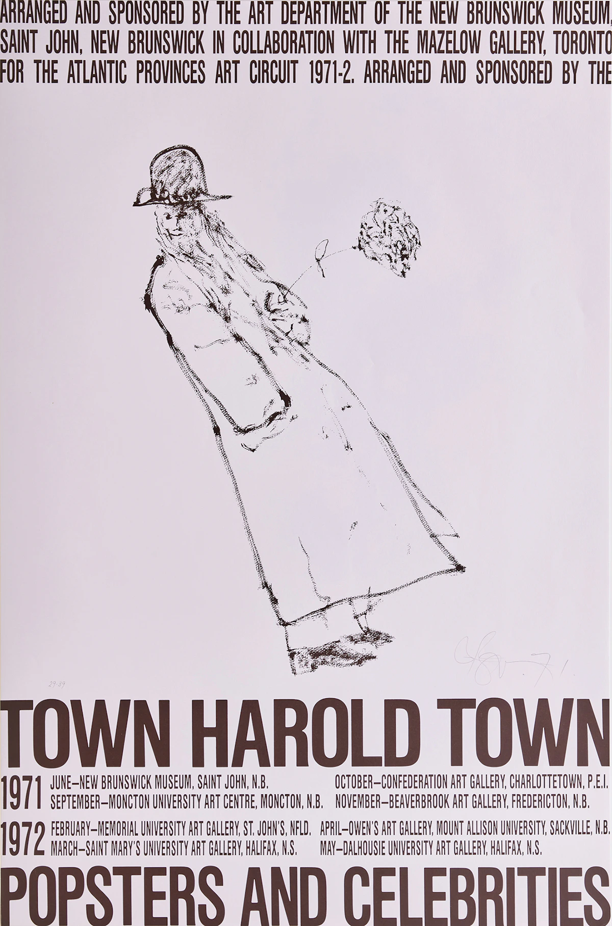 Harold Barling Town, A Selection of Four Posters, four posters, circa 1970