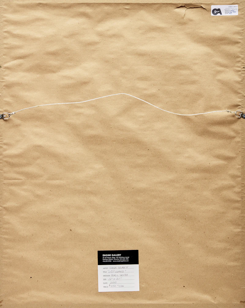 Shaun Downey, Last Chance, graphite and conté, 2010 - view 3