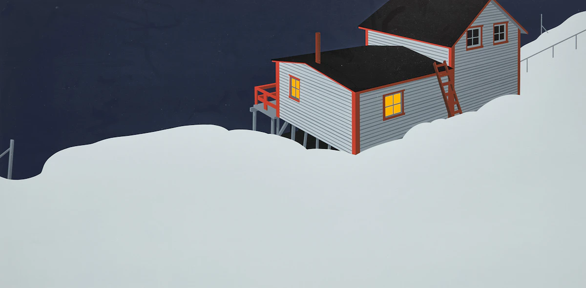 Jon Wilkinson, Lantern Light, 1988, colour serigraph