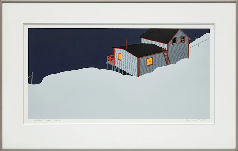 Jon Wilkinson, Lantern Light, 1988, colour serigraph - view 2