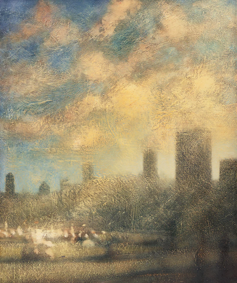 Sheep Meadow, 8pm by Bill Jacklin