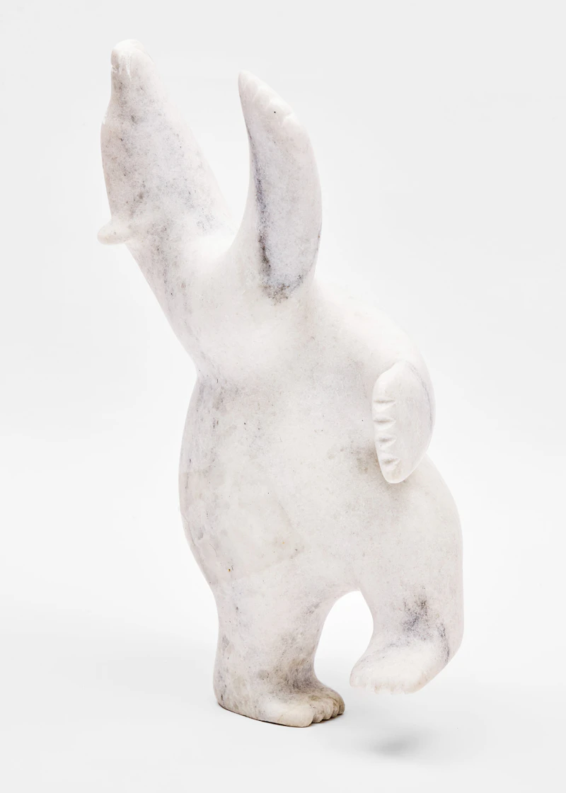 Noah Kelly, Kinngait (Cape Dorset), Dancing Bear, stone - view 2