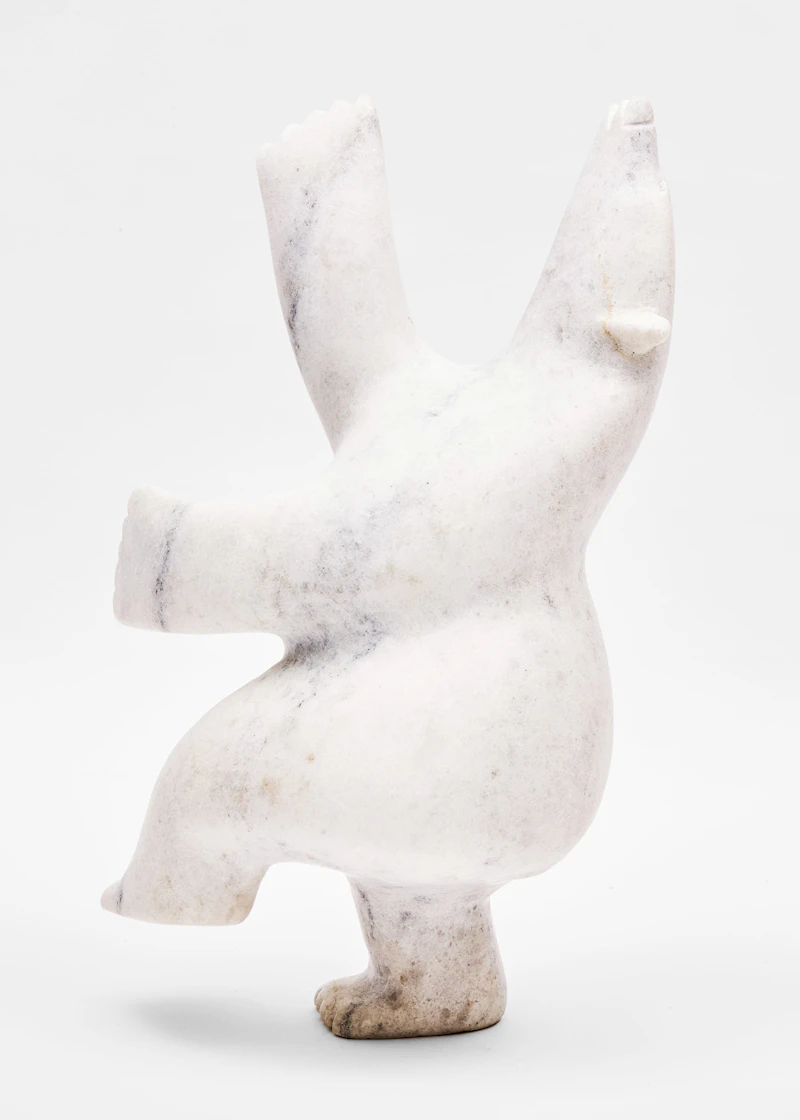 Noah Kelly, Kinngait (Cape Dorset), Dancing Bear, stone - view 3