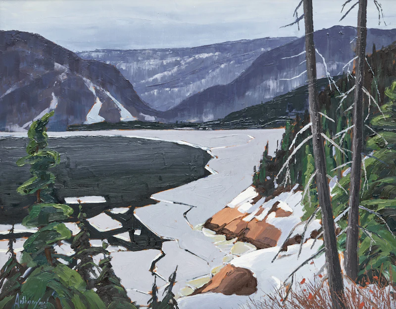 Winter, Ingonish, Cape Breton, Nova Scotia by Charles Anthony Law